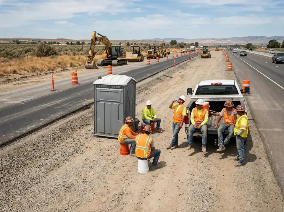 highway-road-construction-crew-007 — frequently asked questions, Porta Potty and Restroom Rentals in Ottumwa, IA